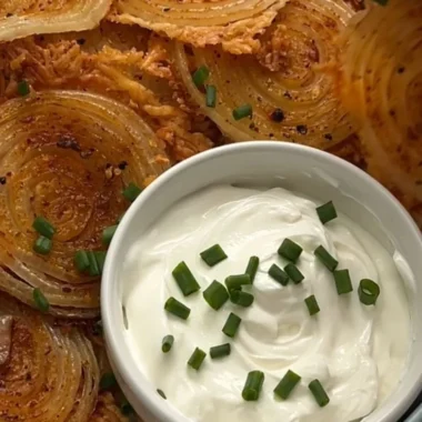 Bag of crispy onion ring chips ready for snacking