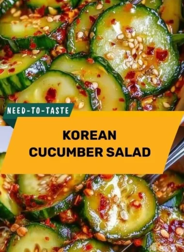 Bowl of Korean Cucumber Salad with vibrant vegetables and sesame seeds
