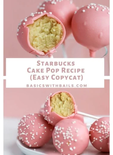 Starbucks cake pops displayed on a vibrant countertop, showcasing various flavors.
