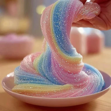 Colorful Bubble Dough for children's creative and sensory play activities.