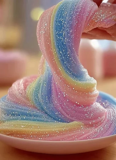 Colorful Bubble Dough for children's creative and sensory play activities.