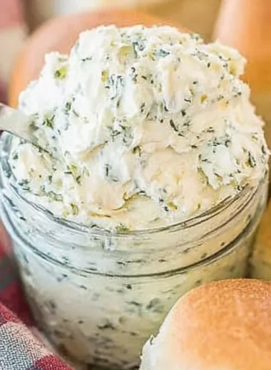 Delicious Garlic Parmesan Butter melting over grilled vegetables