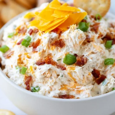 Delicious Million Dollar Crack Dip served in a bowl, perfect for gatherings.