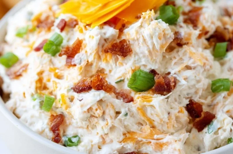 Delicious Million Dollar Crack Dip served in a bowl, perfect for gatherings.